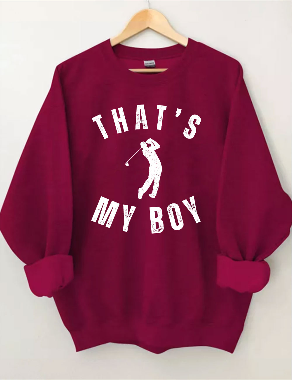 Custom That's My Boy Golf Sweatshirt