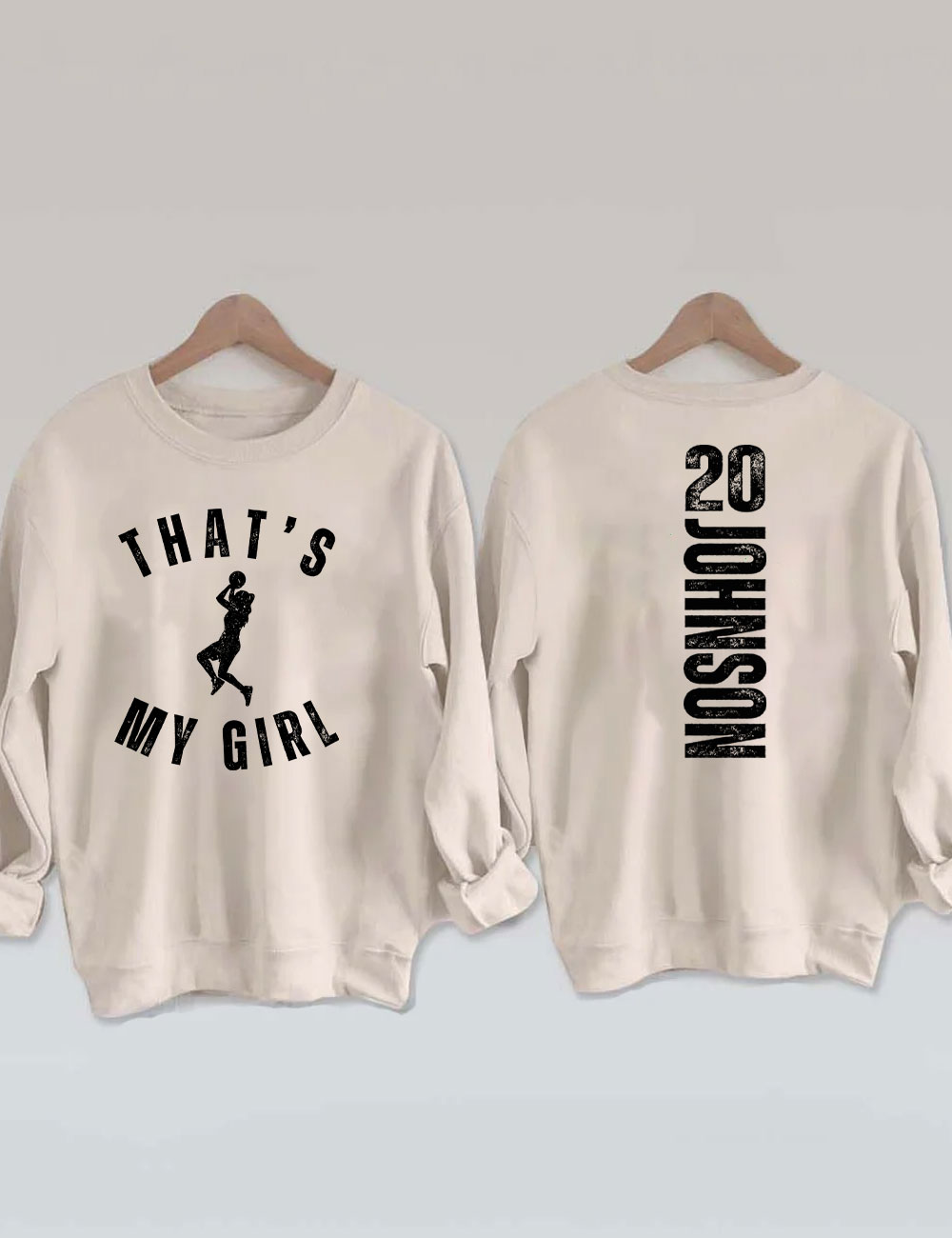 Custom That's My Girt Basketball Mom Sweatshirt