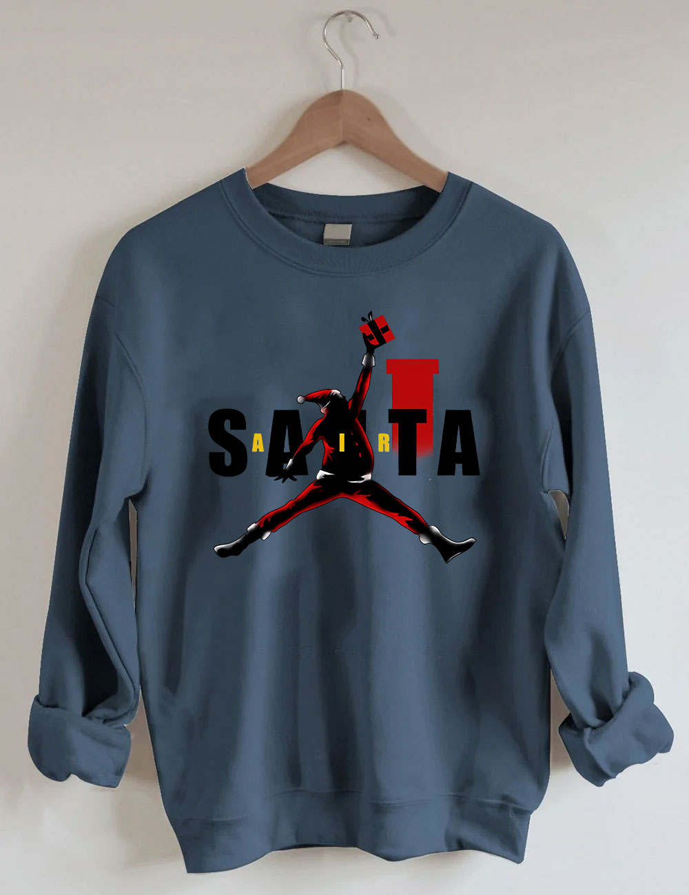 Air Santa Christmas Basketball Sweatshirt