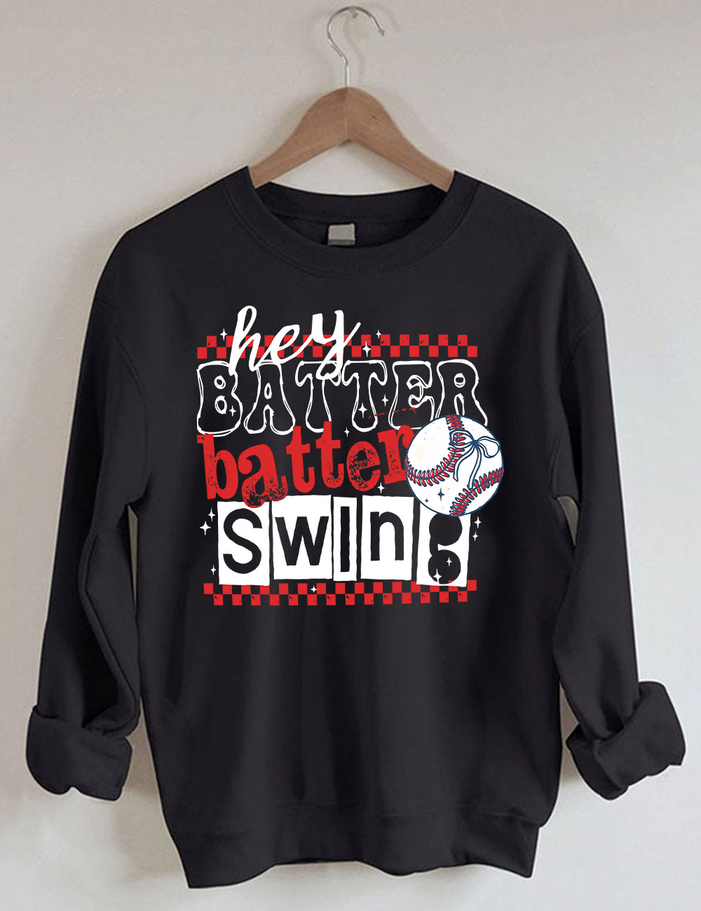 Batter Batter Swing Baseball Sweatshirt