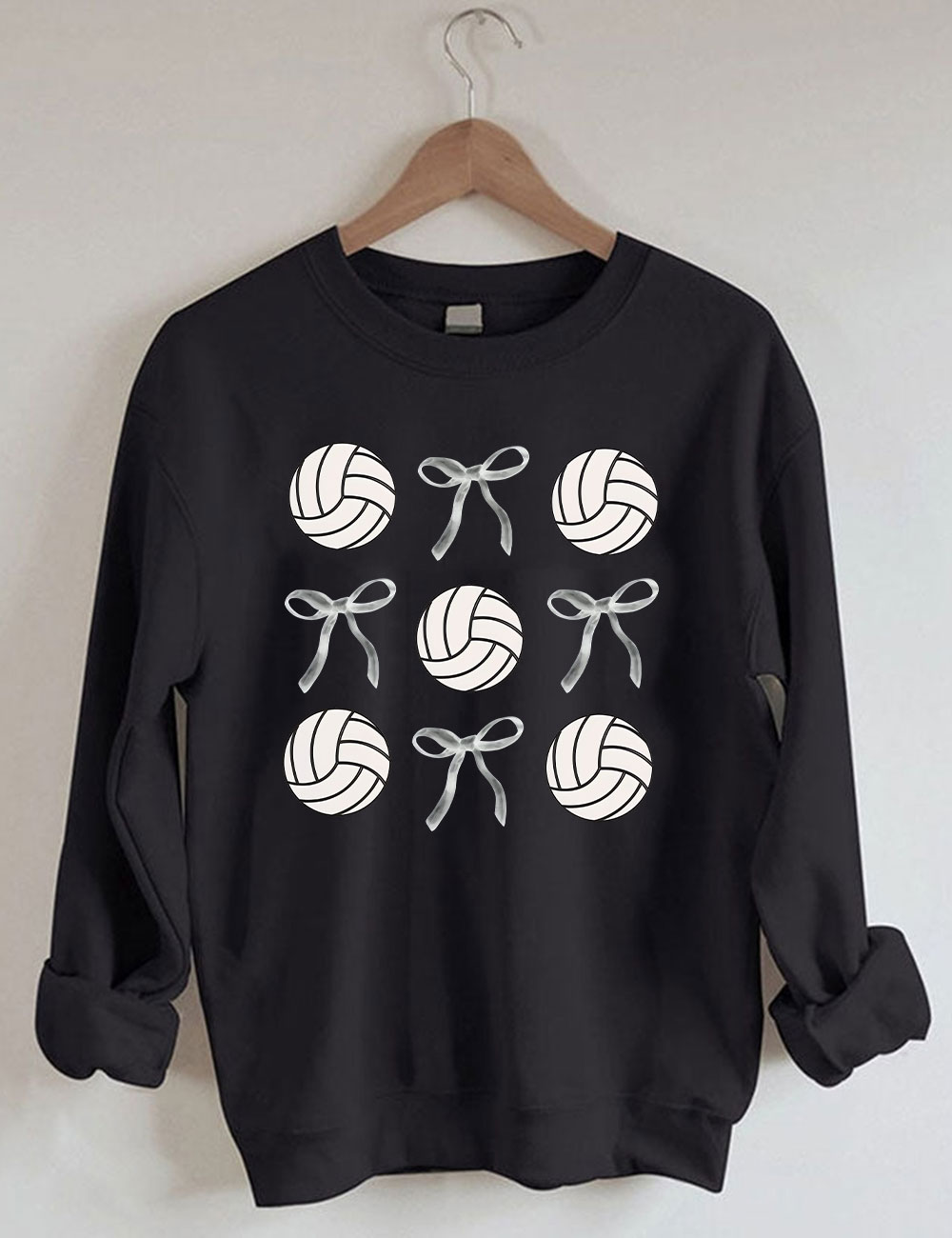 Volleyball Bows Sweatshirt