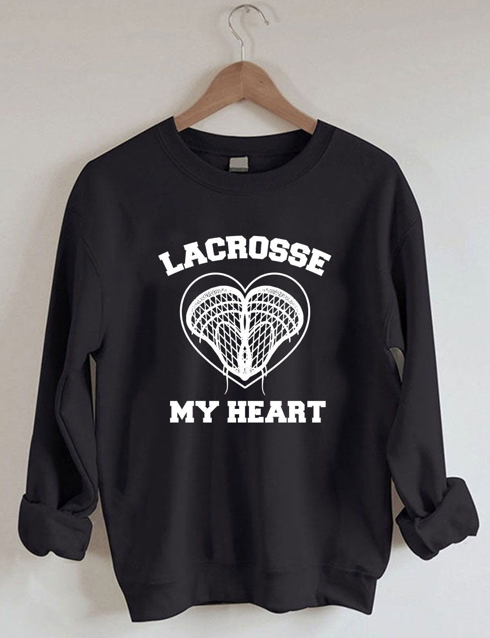 Lacrosse My Heart Sweatshirt