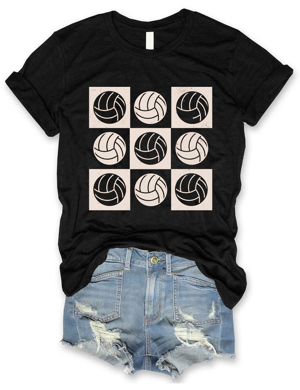 Cute Volleyball Player T-shirt