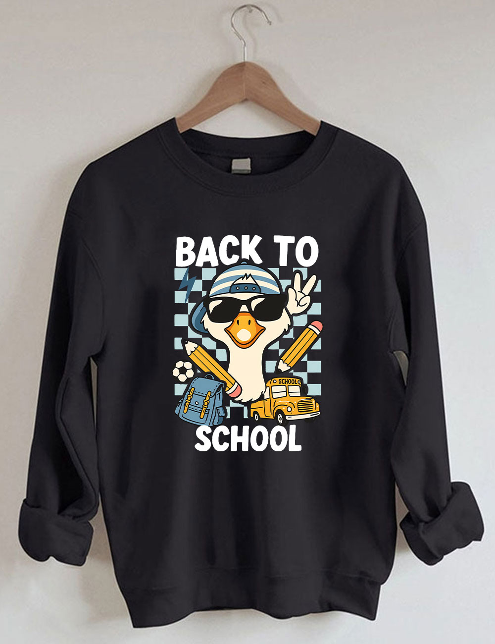 Back To School Funny Soccer Sweatshirt
