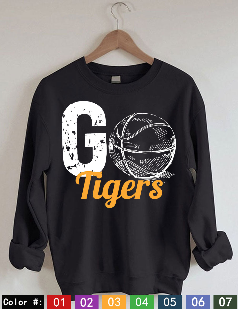 GO Basketball Team Custom Sweatshirt