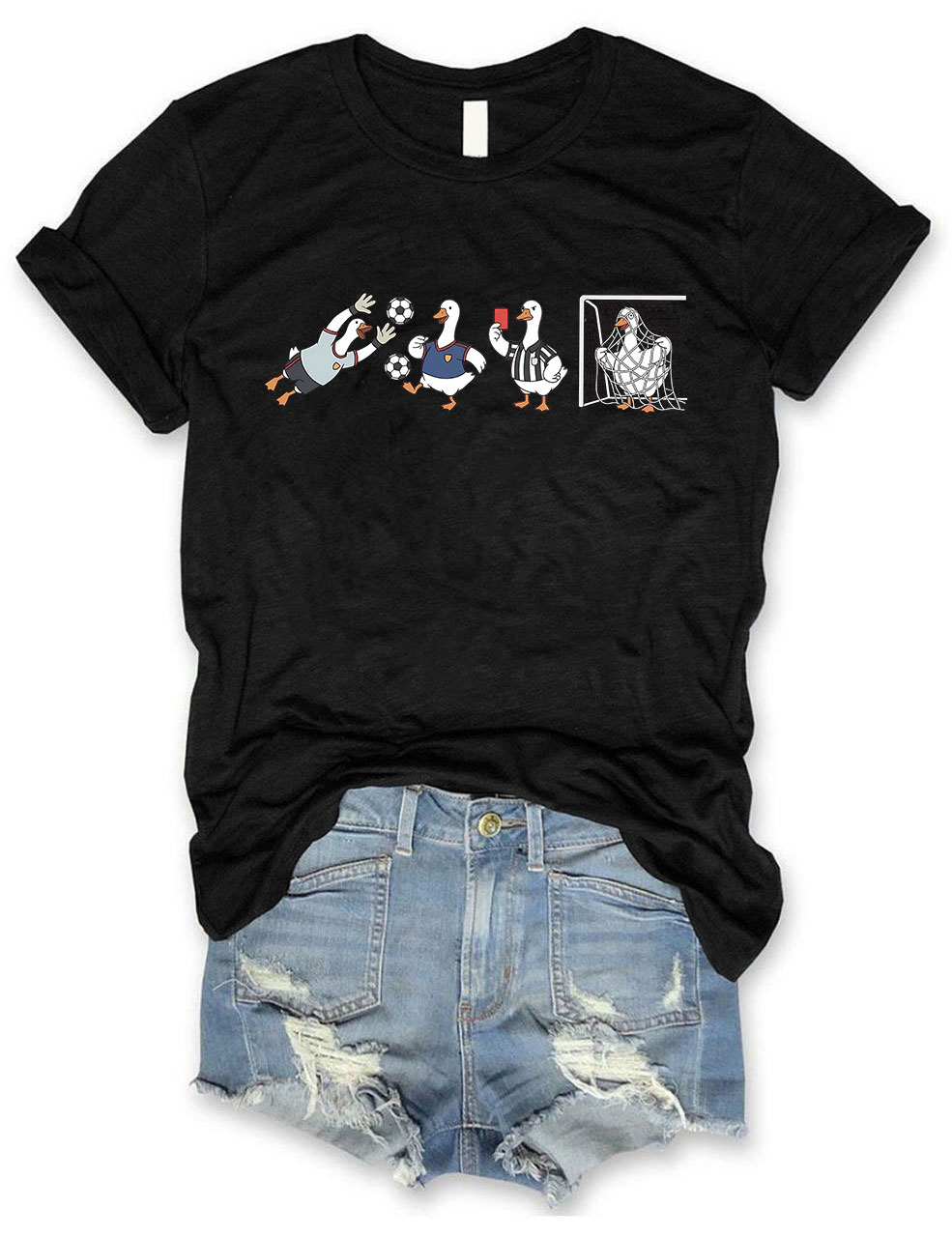 Funny Goose Soccer T-Shirt