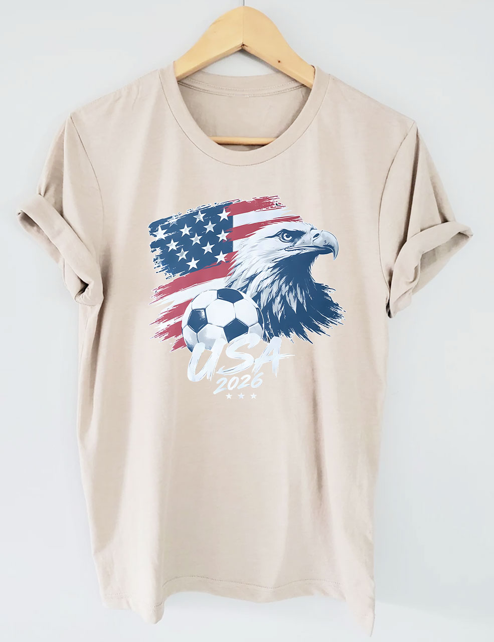 Vintage USA World Cup 2026 Soccer T-Shirt