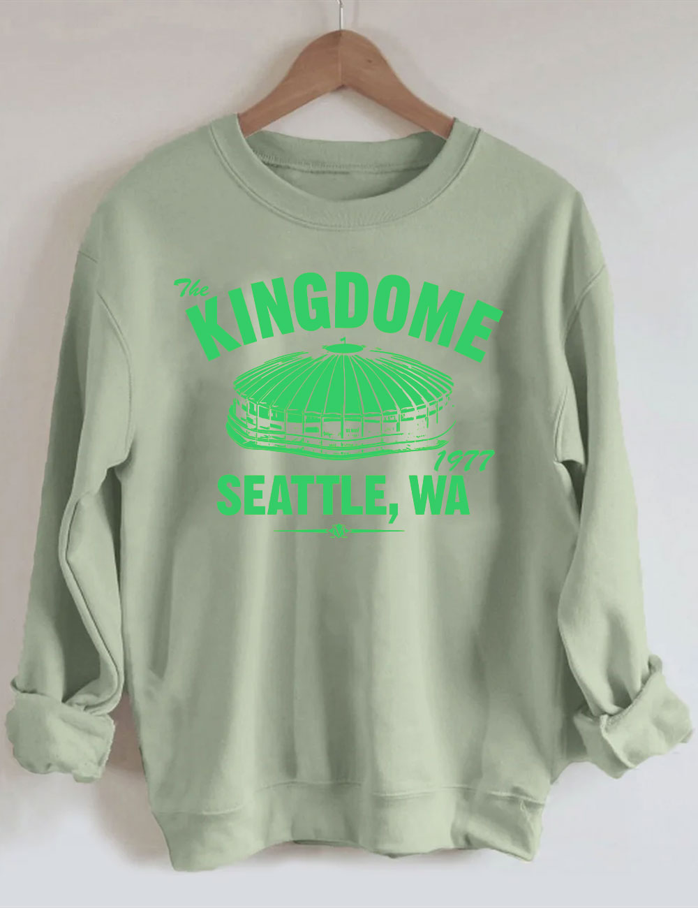 The Kingdome 1977 Baseball Sweatshirt