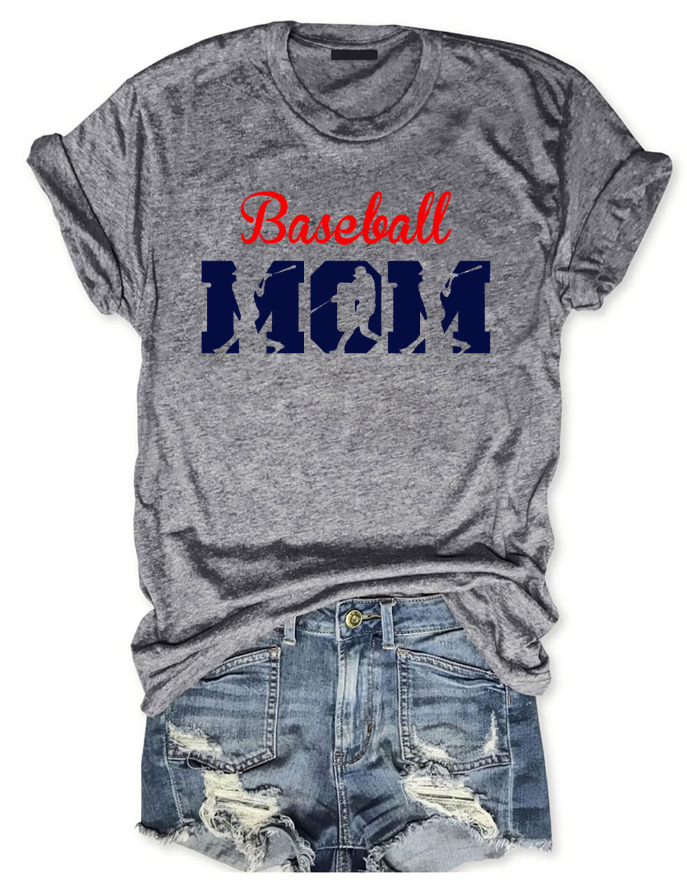Funny Baseball Mom T-shirt