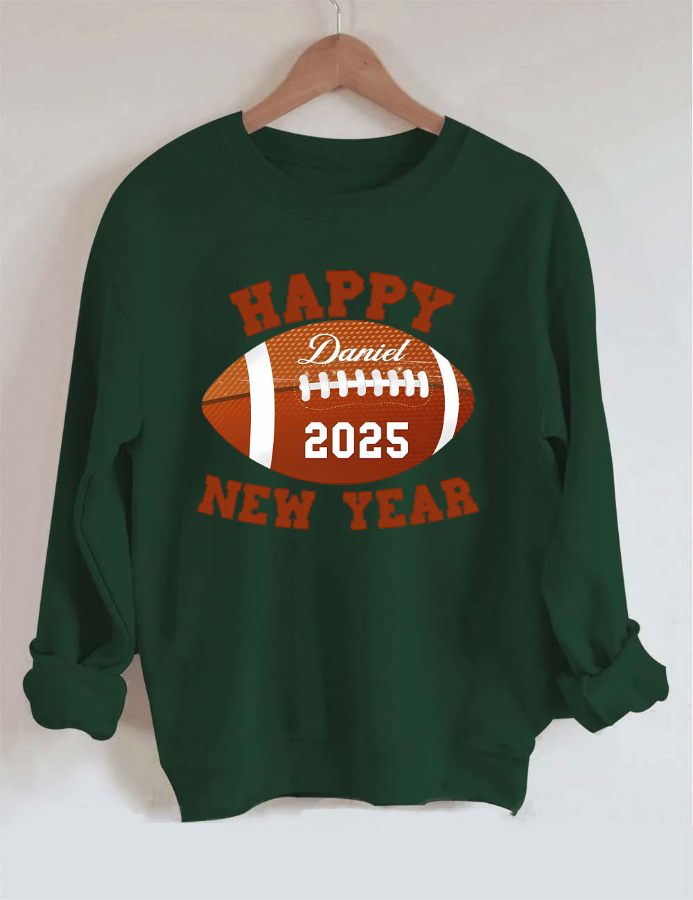 New Year Football Sweatshirt