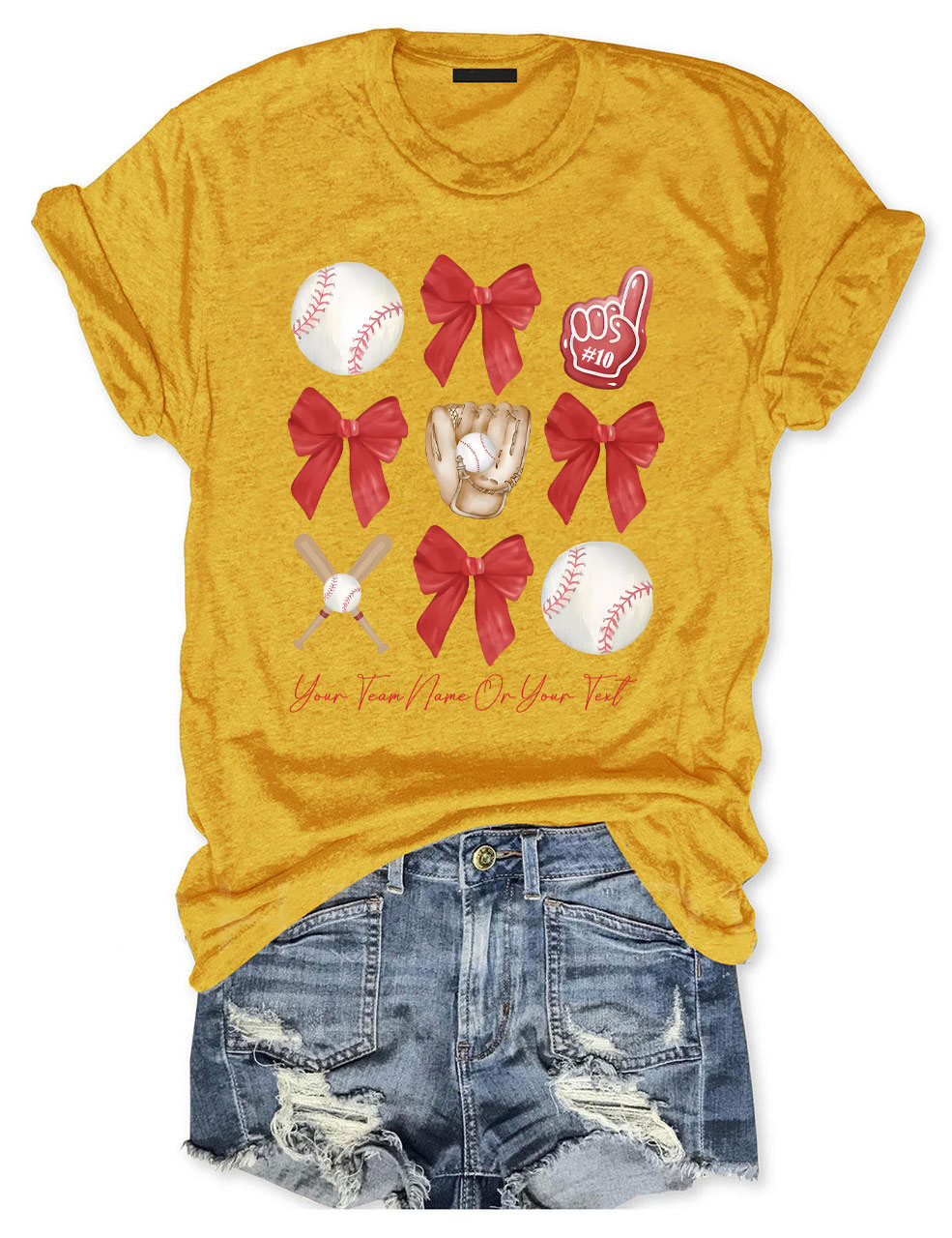 Custom Retro Baseball T-Shirt