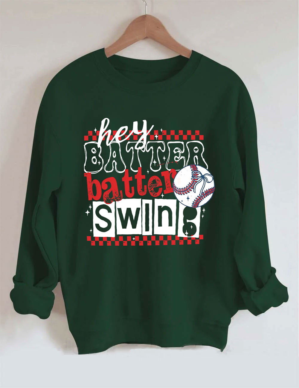 Batter Batter Swing Baseball Sweatshirt