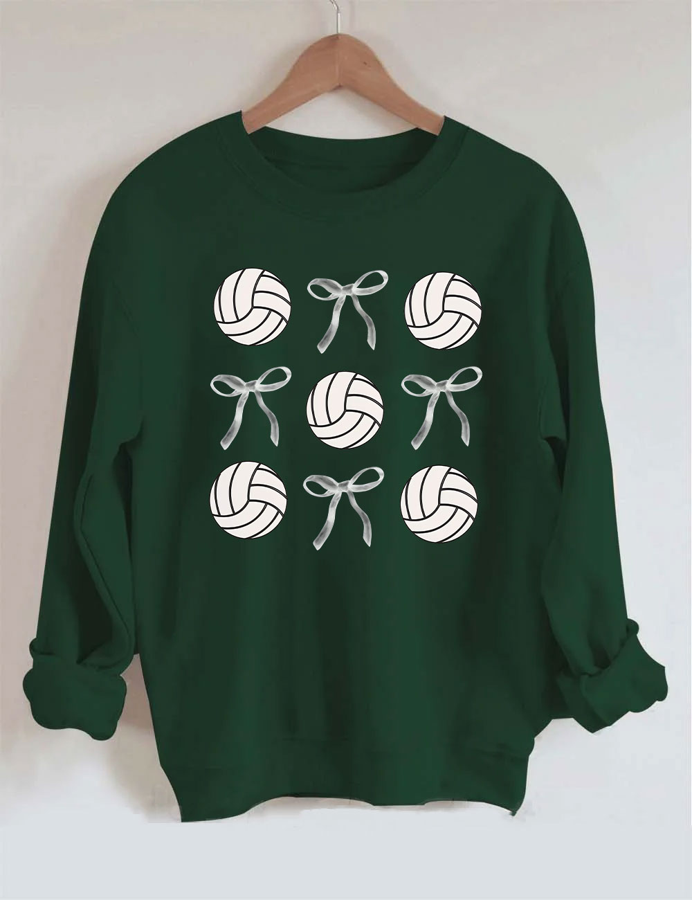 Volleyball Bows Sweatshirt