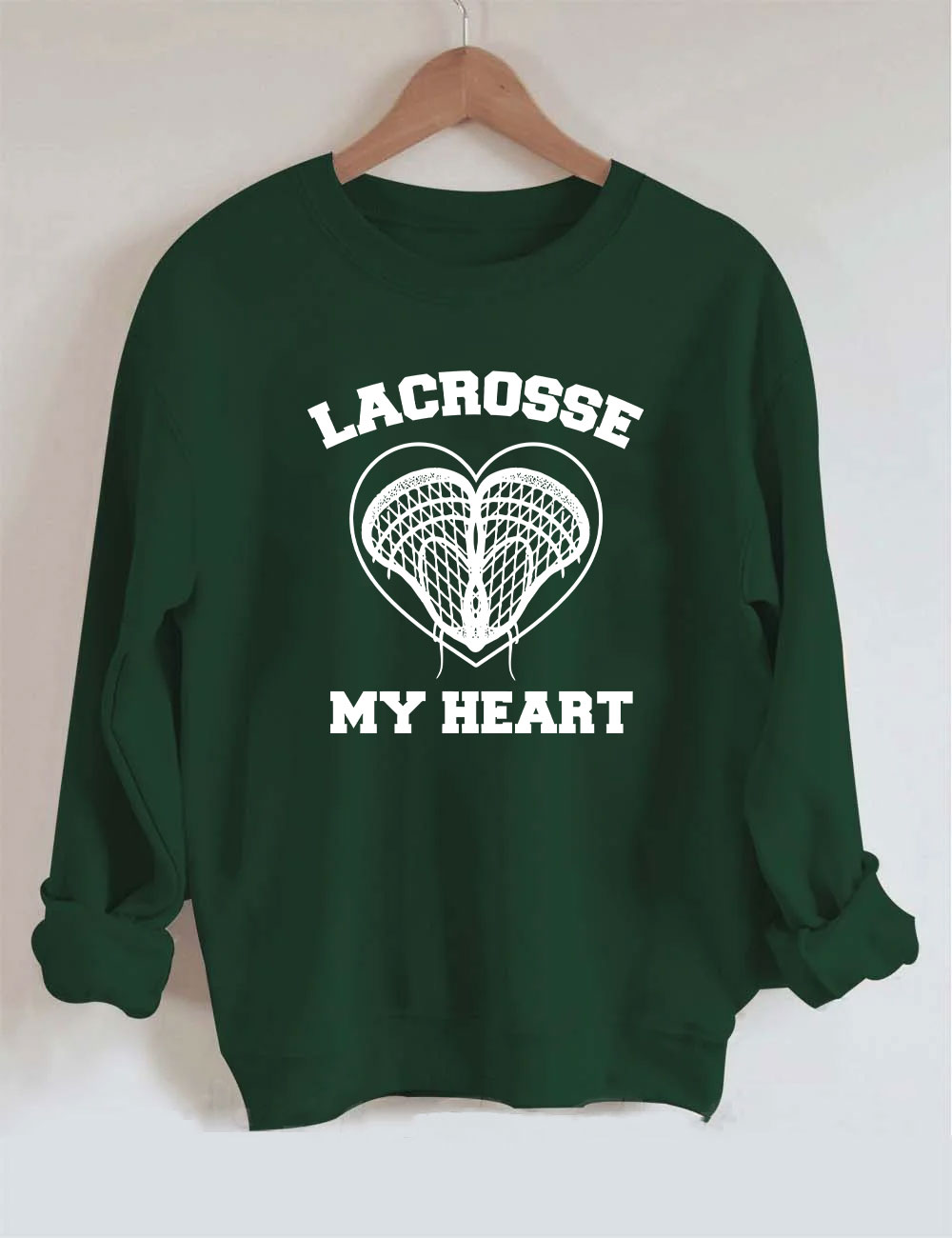 Lacrosse My Heart Sweatshirt