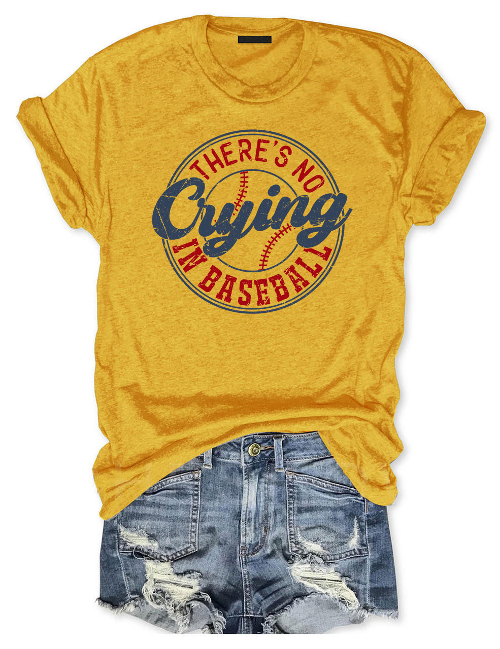 There??s No Crying In Baseball T-shirt