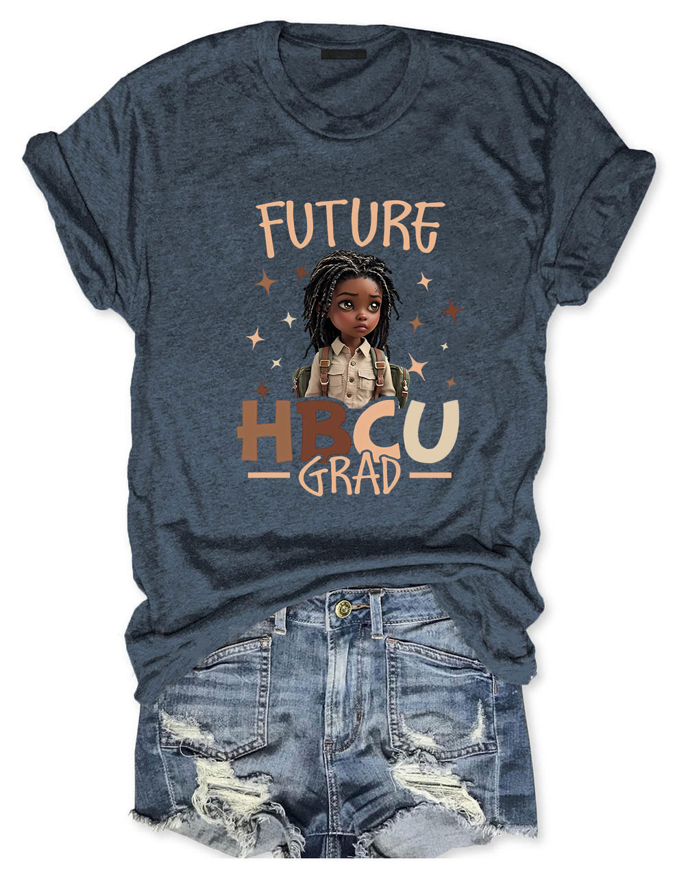 Future HBCU Grad History Black Girl Graduation T-shirt