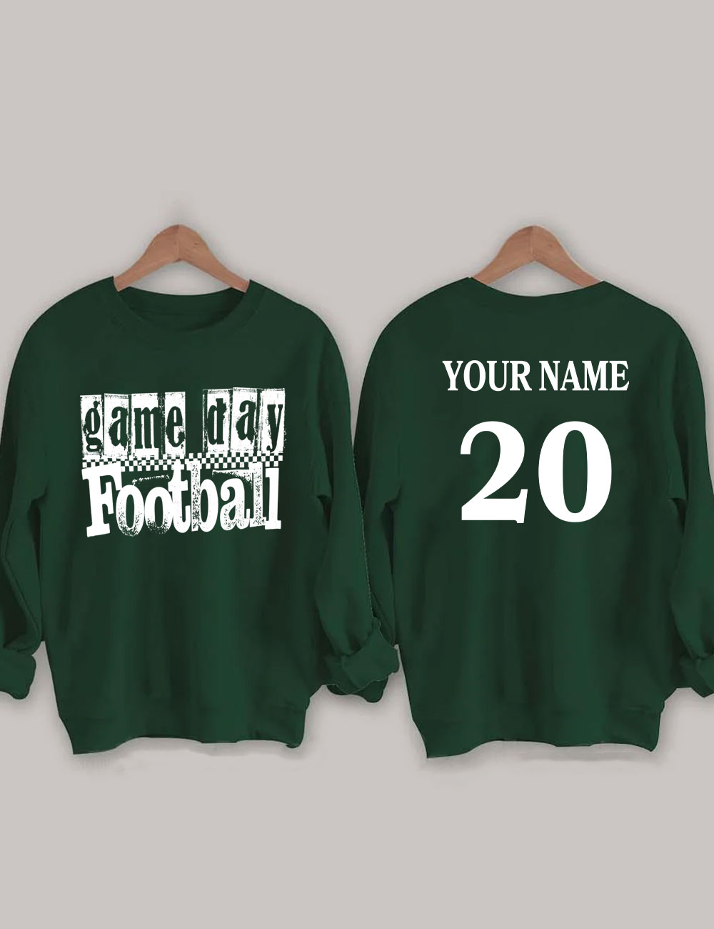 Game Day Custom Football Sweatshirt