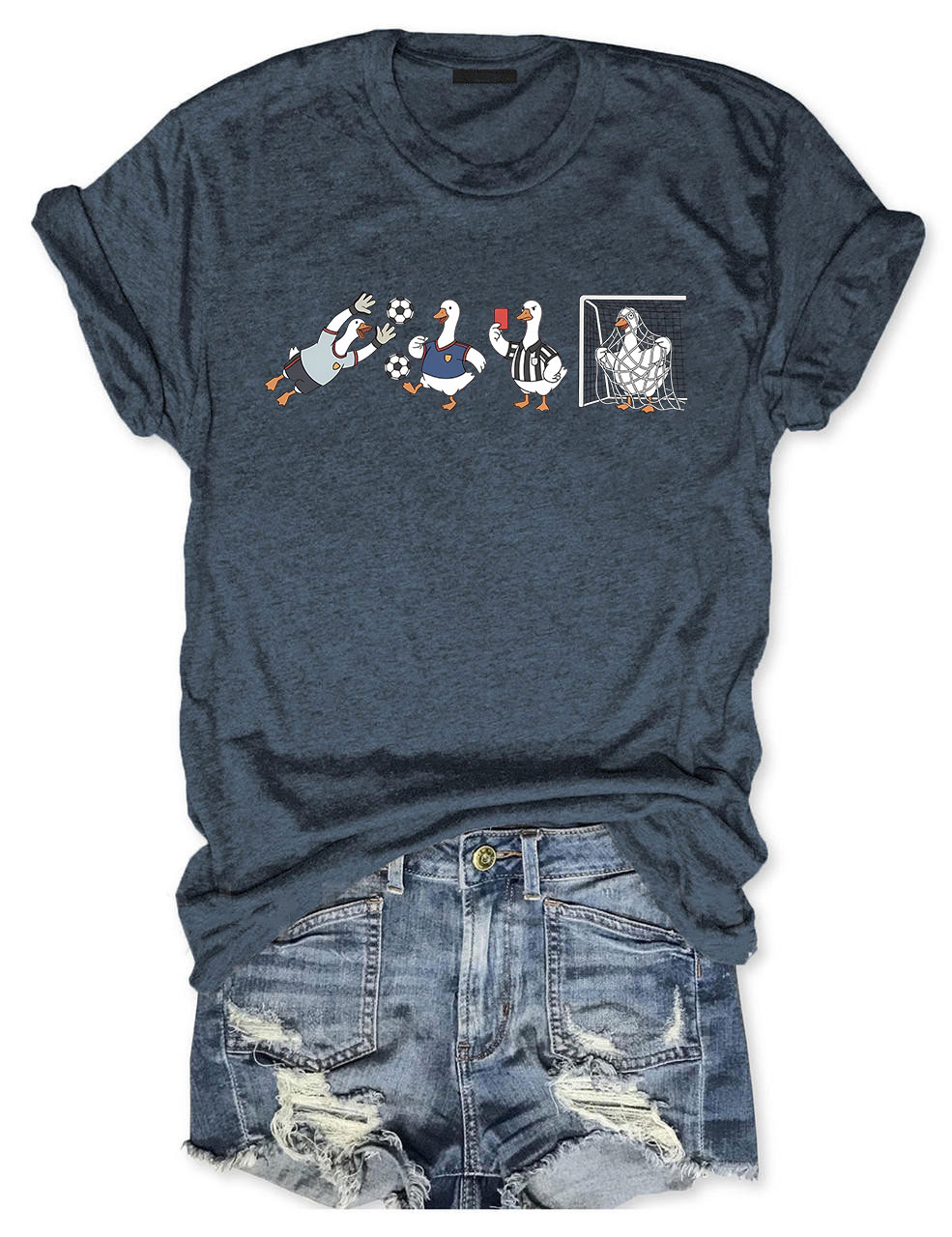 Funny Goose Soccer T-Shirt