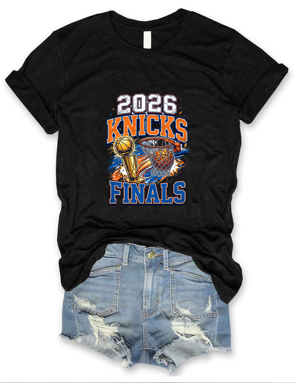 2026 Knicks Finals Basketball T-shirt