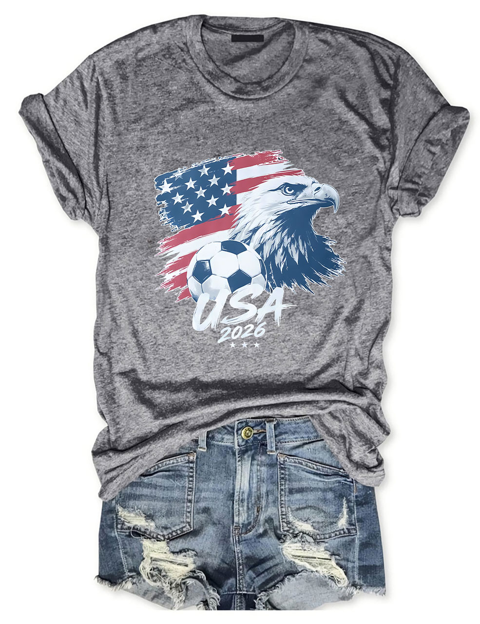 Vintage USA World Cup 2026 Soccer T-Shirt