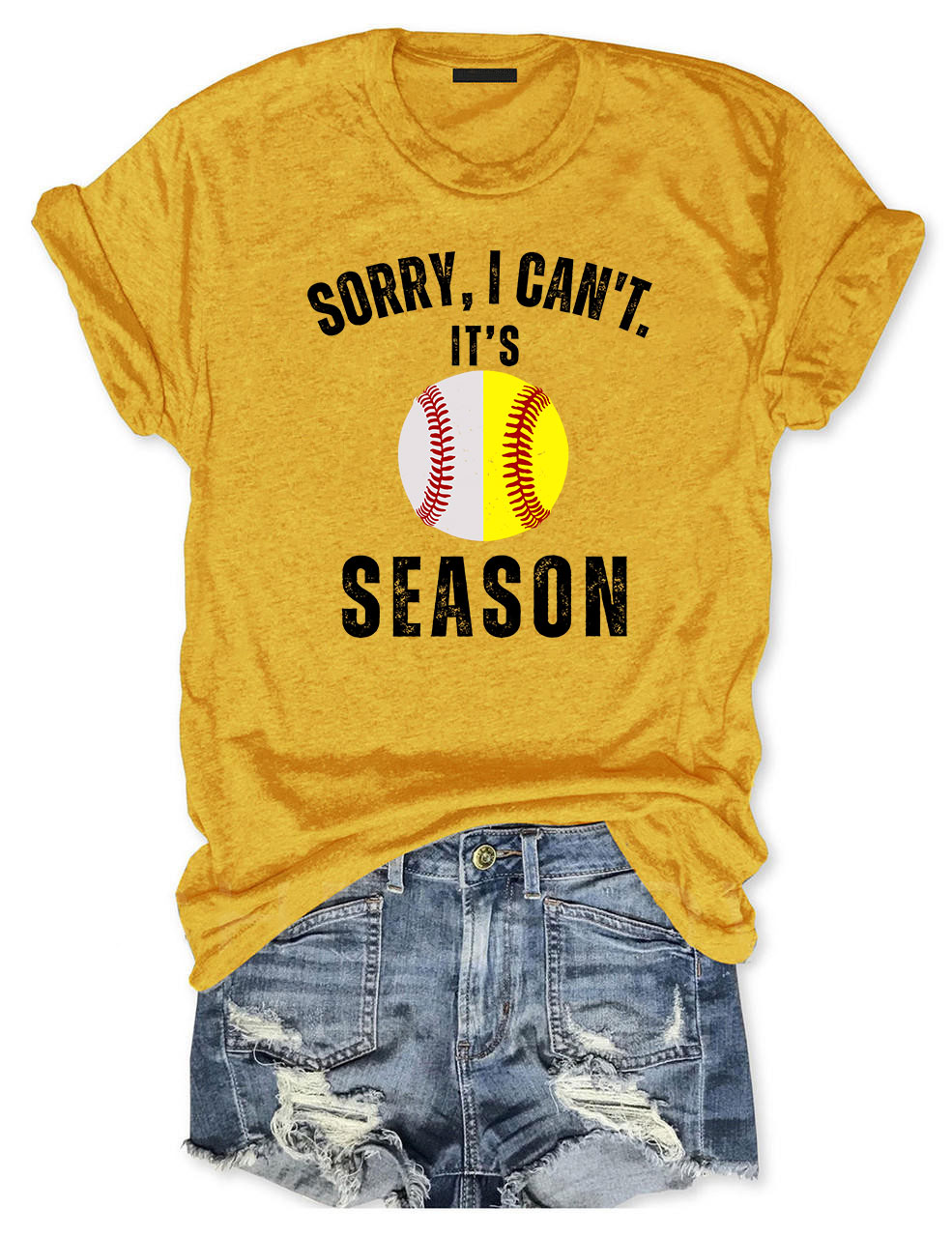 Sorry I can't it's Baseball and Softball Season T-shirt