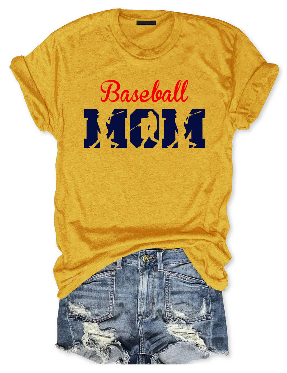 Funny Baseball Mom T-shirt