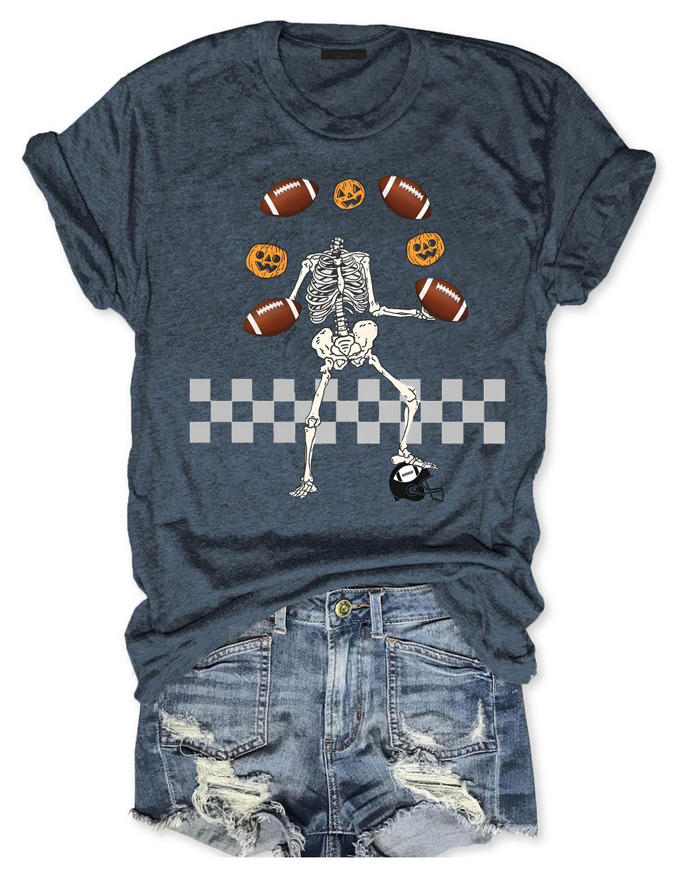 Halloween Football T-Shirt