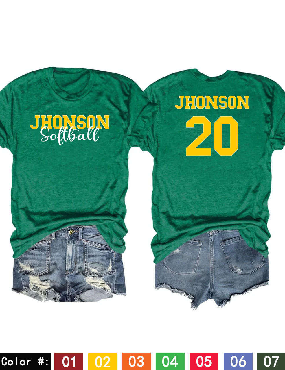 Custom Softball T-Shirt
