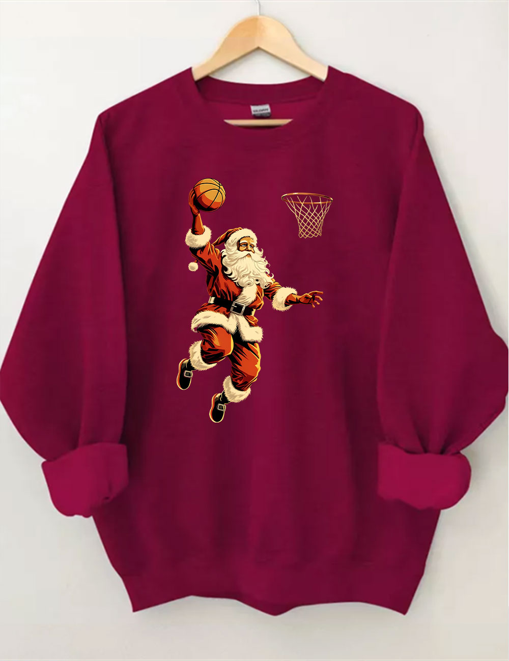 Christmas Basketball Sweatshirt