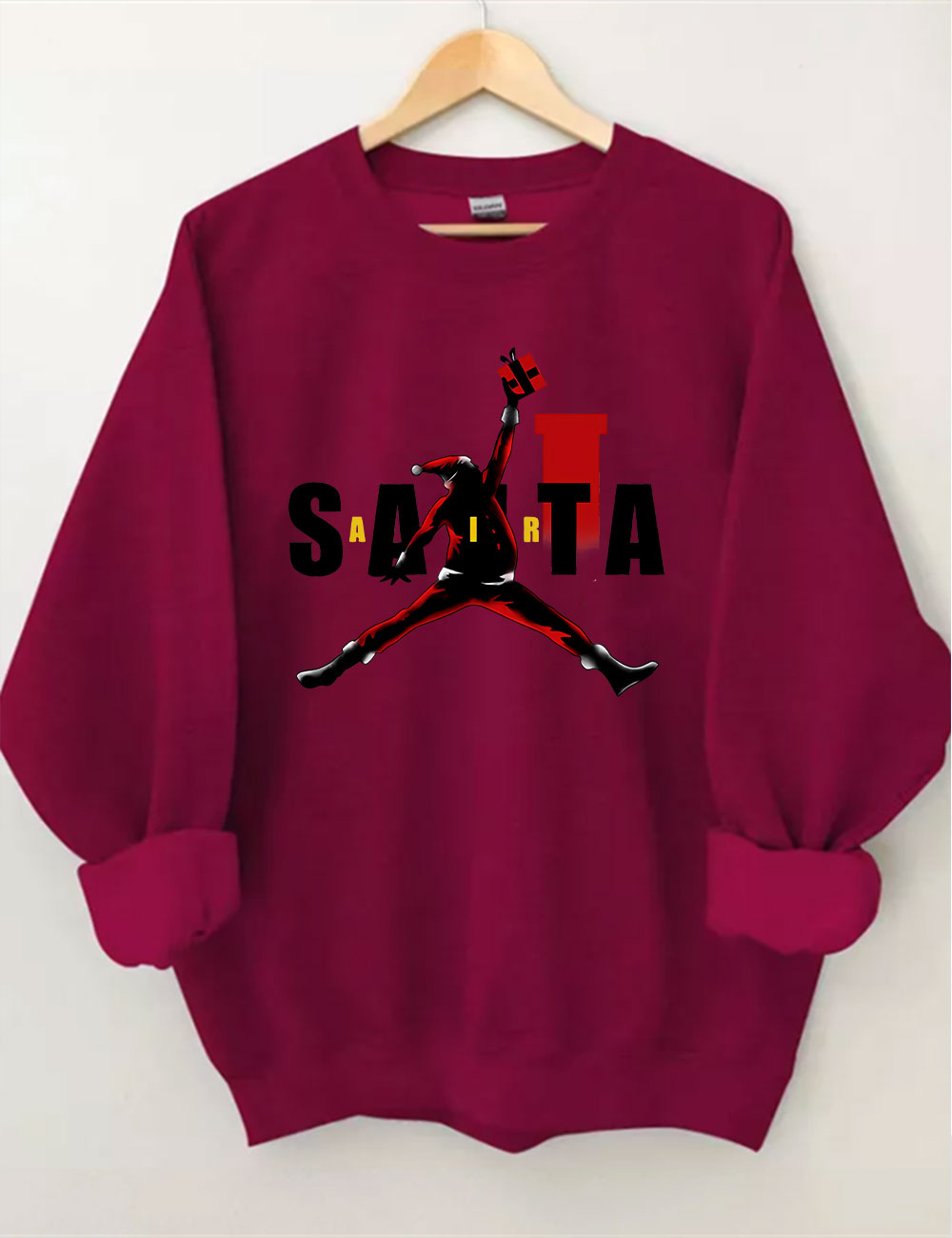 Air Santa Christmas Basketball Sweatshirt