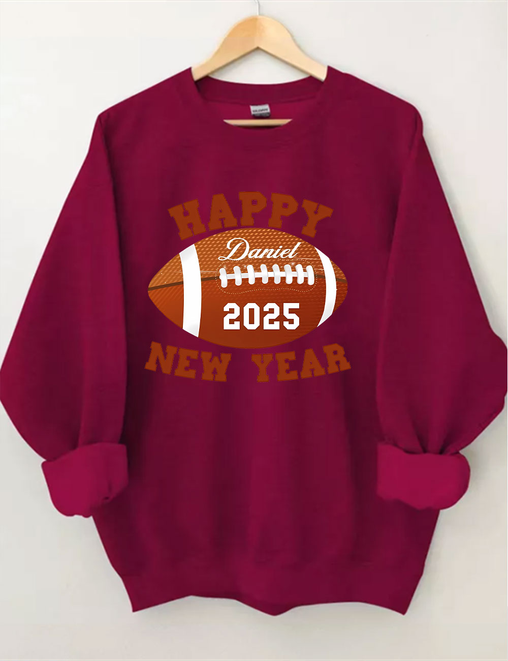 New Year Football Sweatshirt