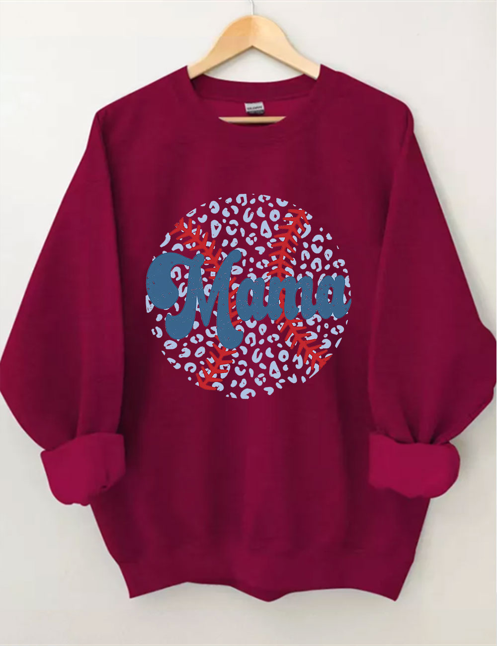 Popular Baseball Mama Sweatshirt