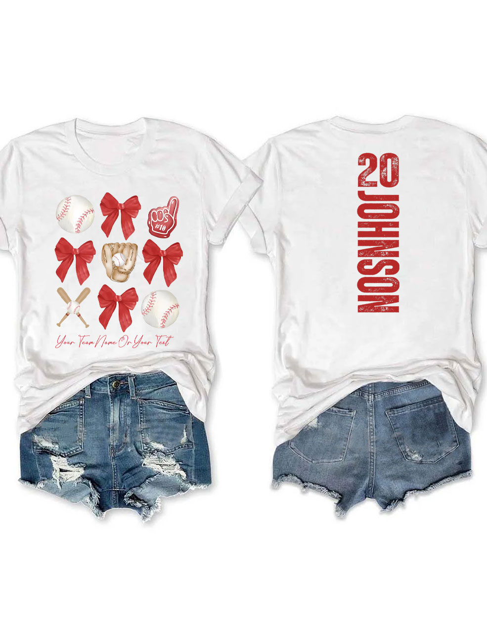 Custom Retro Baseball T-Shirt