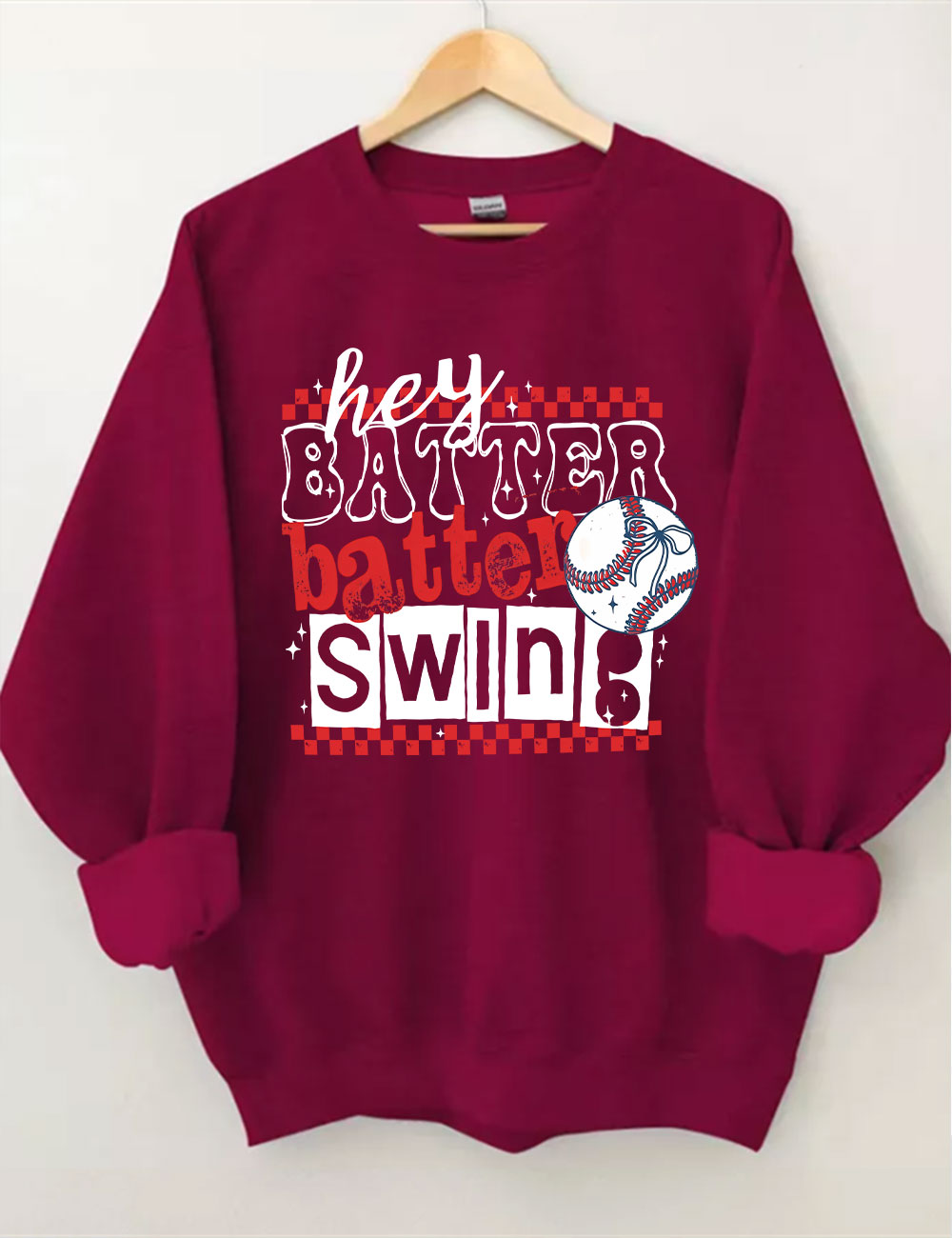 Batter Batter Swing Baseball Sweatshirt
