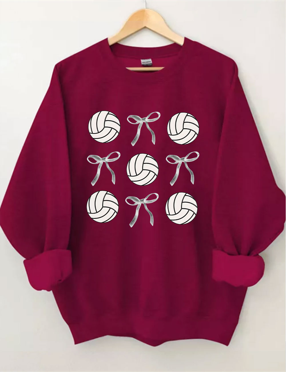 Volleyball Bows Sweatshirt