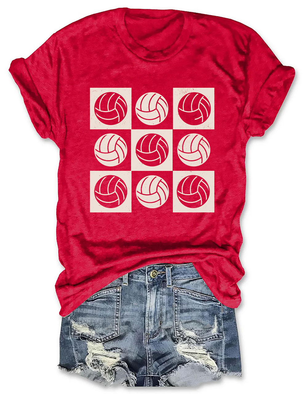 Cute Volleyball Player T-shirt