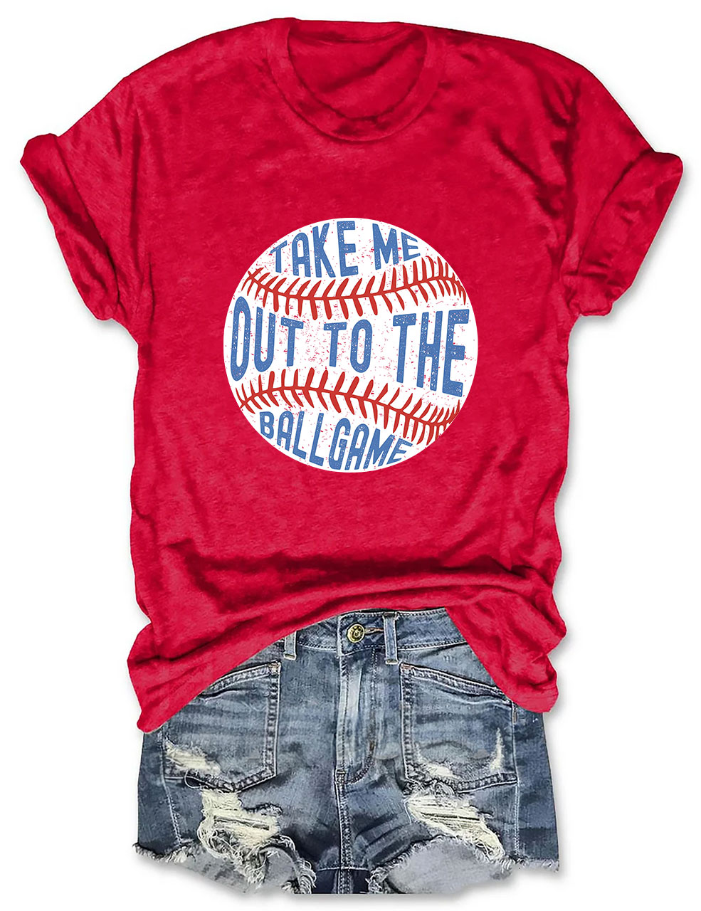 Take Me Out to The Ballgame  Game Baseball  T-Shirt