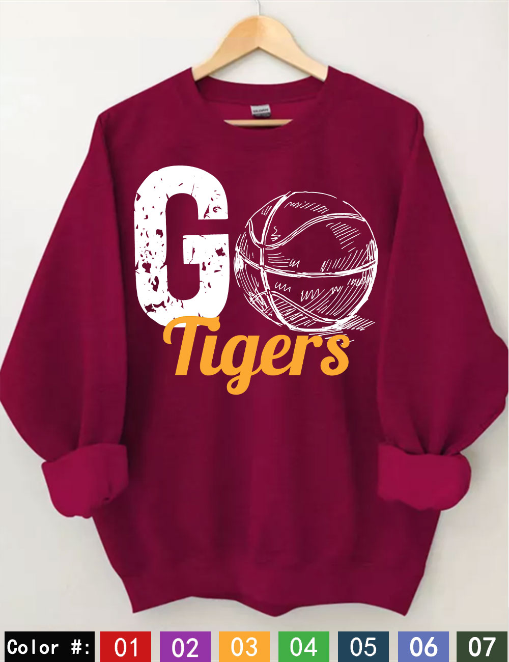 GO Basketball Team Custom Sweatshirt