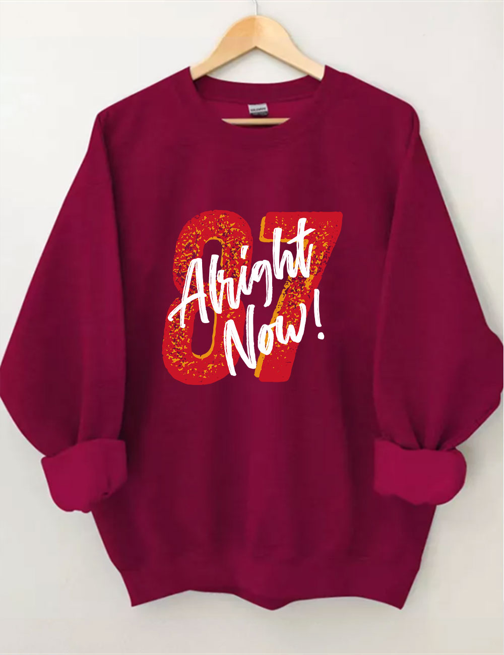 Travis Kelce Alright Now Football Sweatshirt