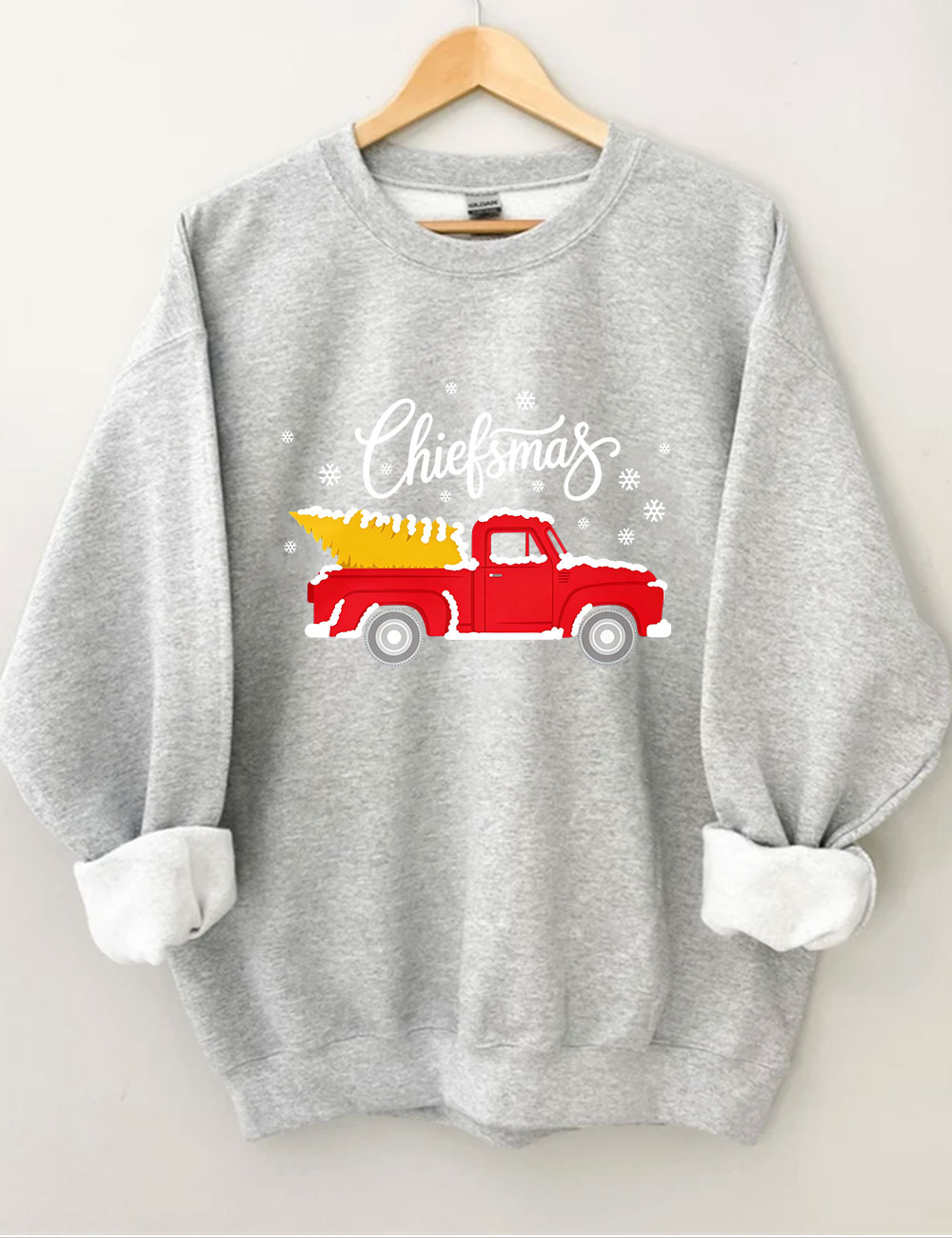 Kansas City Game Day Christmas Football Sweatshirt