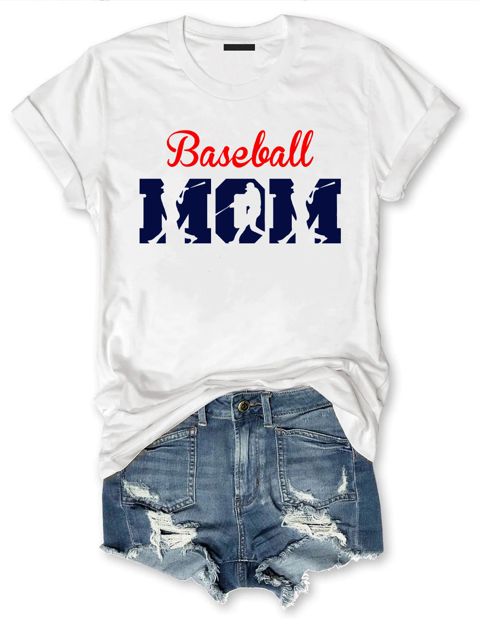 Funny Baseball Mom T-shirt