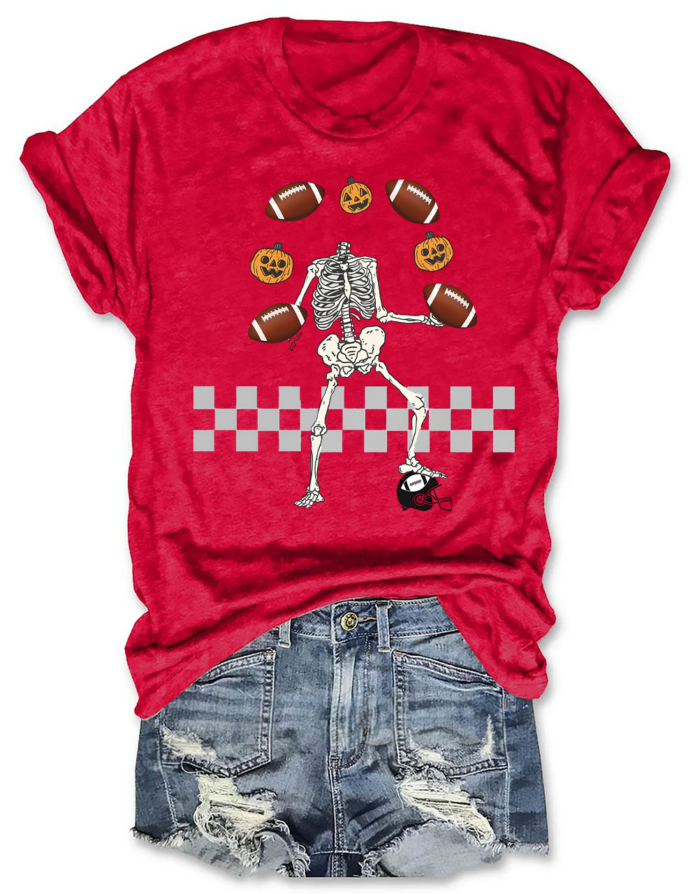 Halloween Football T-Shirt