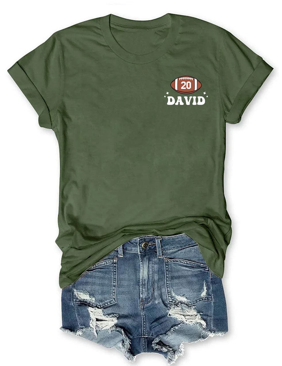 Custom In My Football Mom Era T-shirt