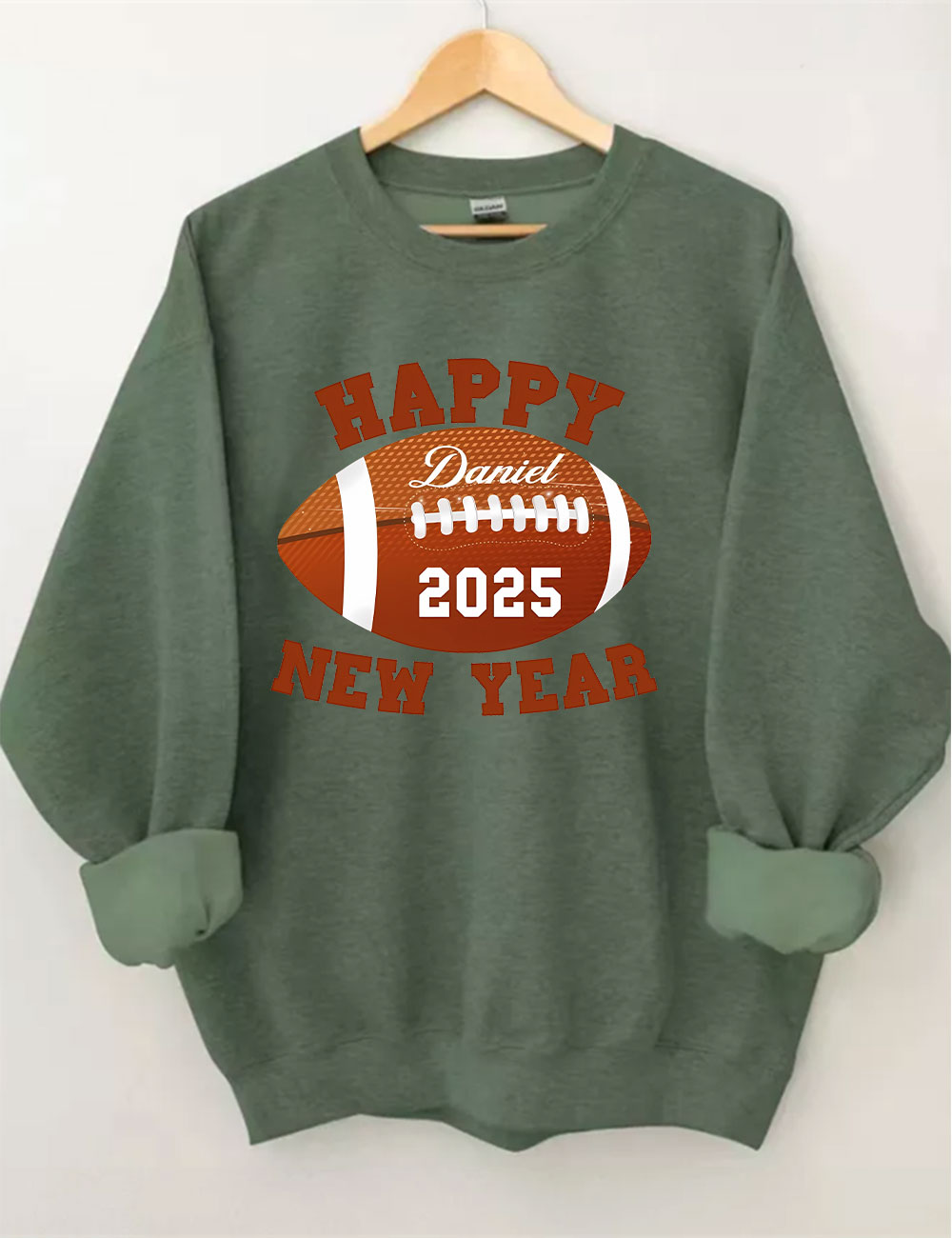 New Year Football Sweatshirt