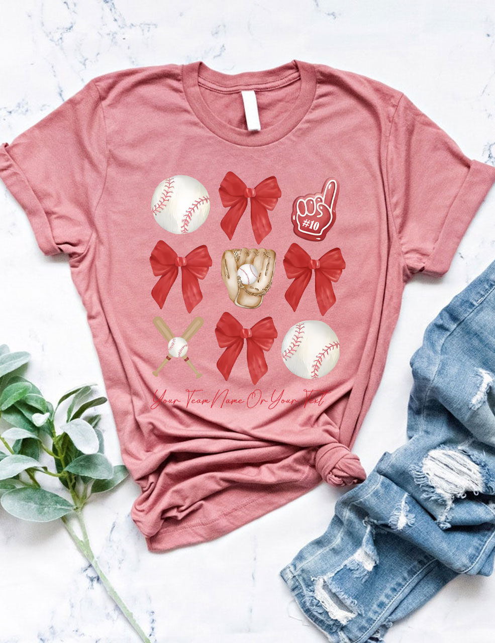 Custom Retro Baseball T-Shirt