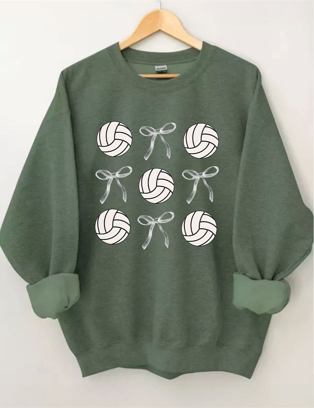 Volleyball Bows Sweatshirt