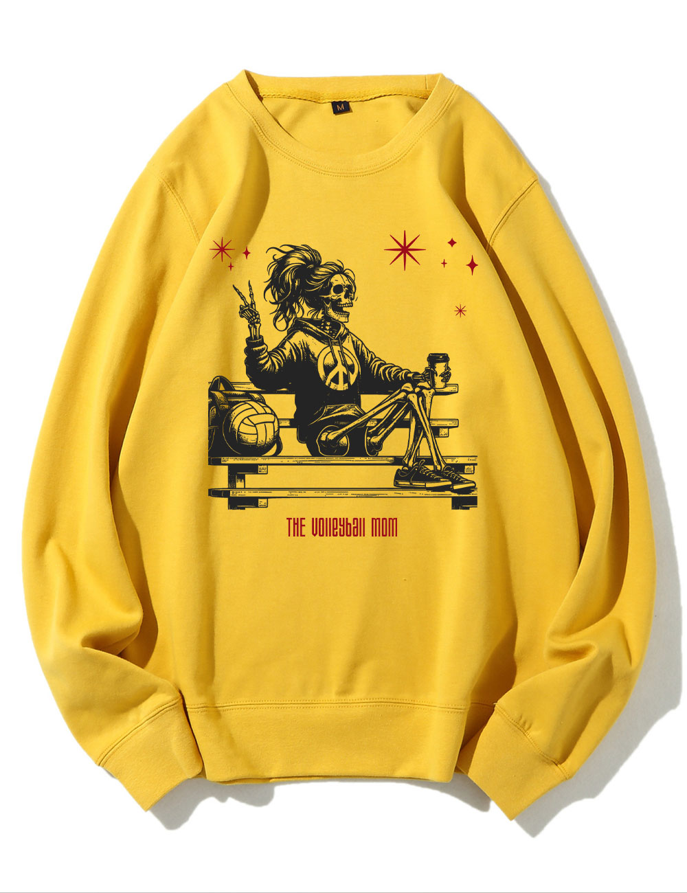 Halloween Volleyball Mama Sweatshirt