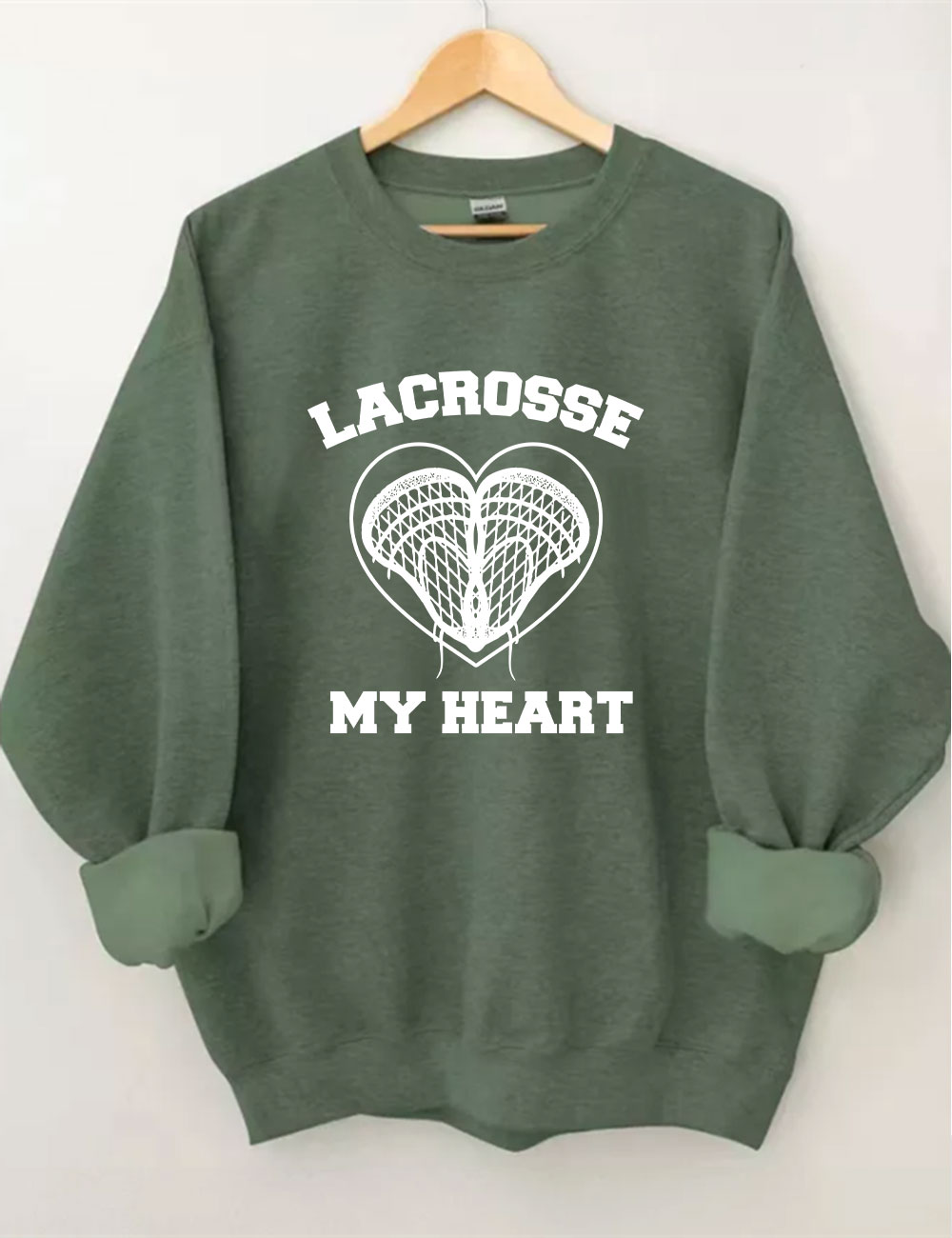 Lacrosse My Heart Sweatshirt