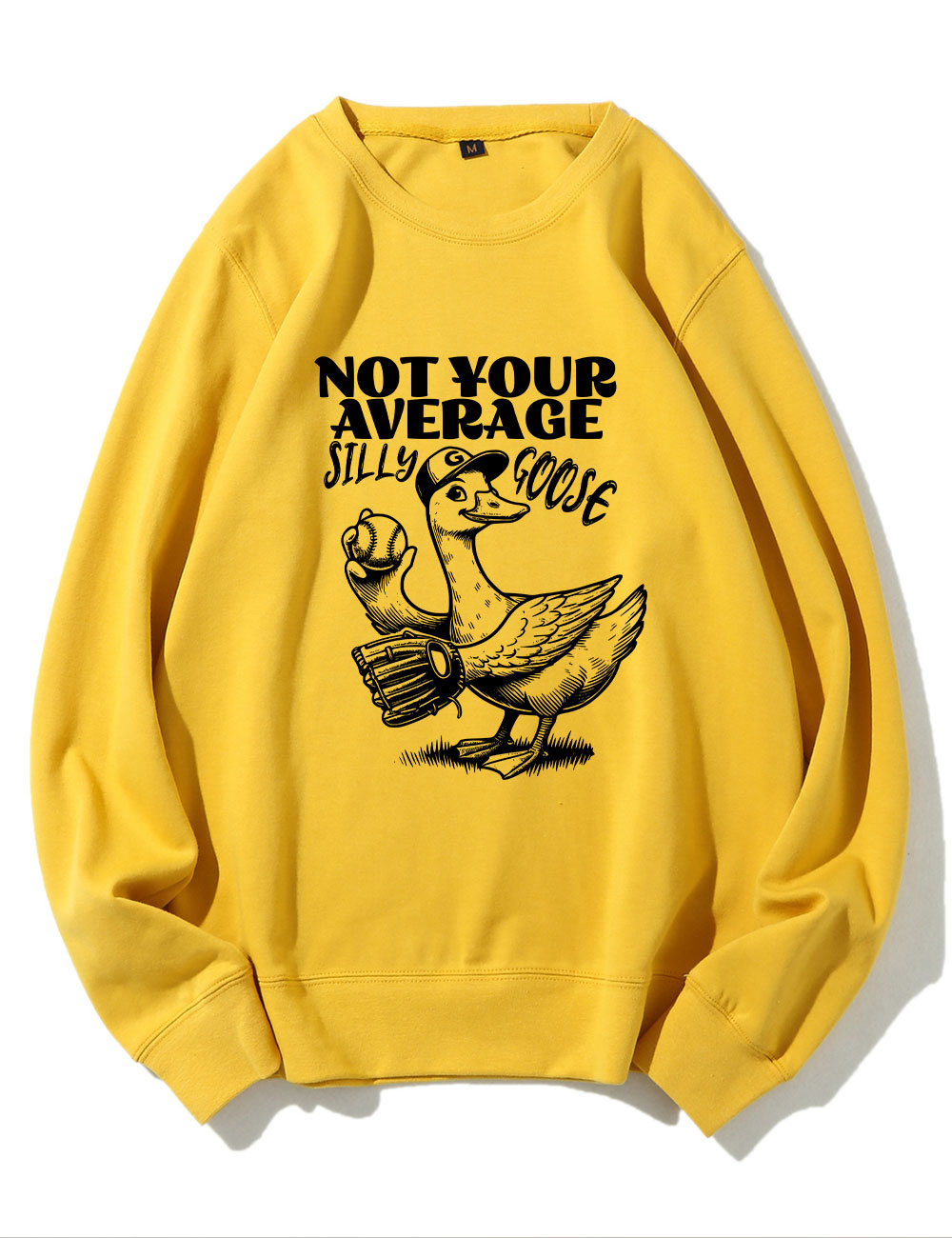 Not Your Average Silly Goose Funny Tennis Sweatshirt