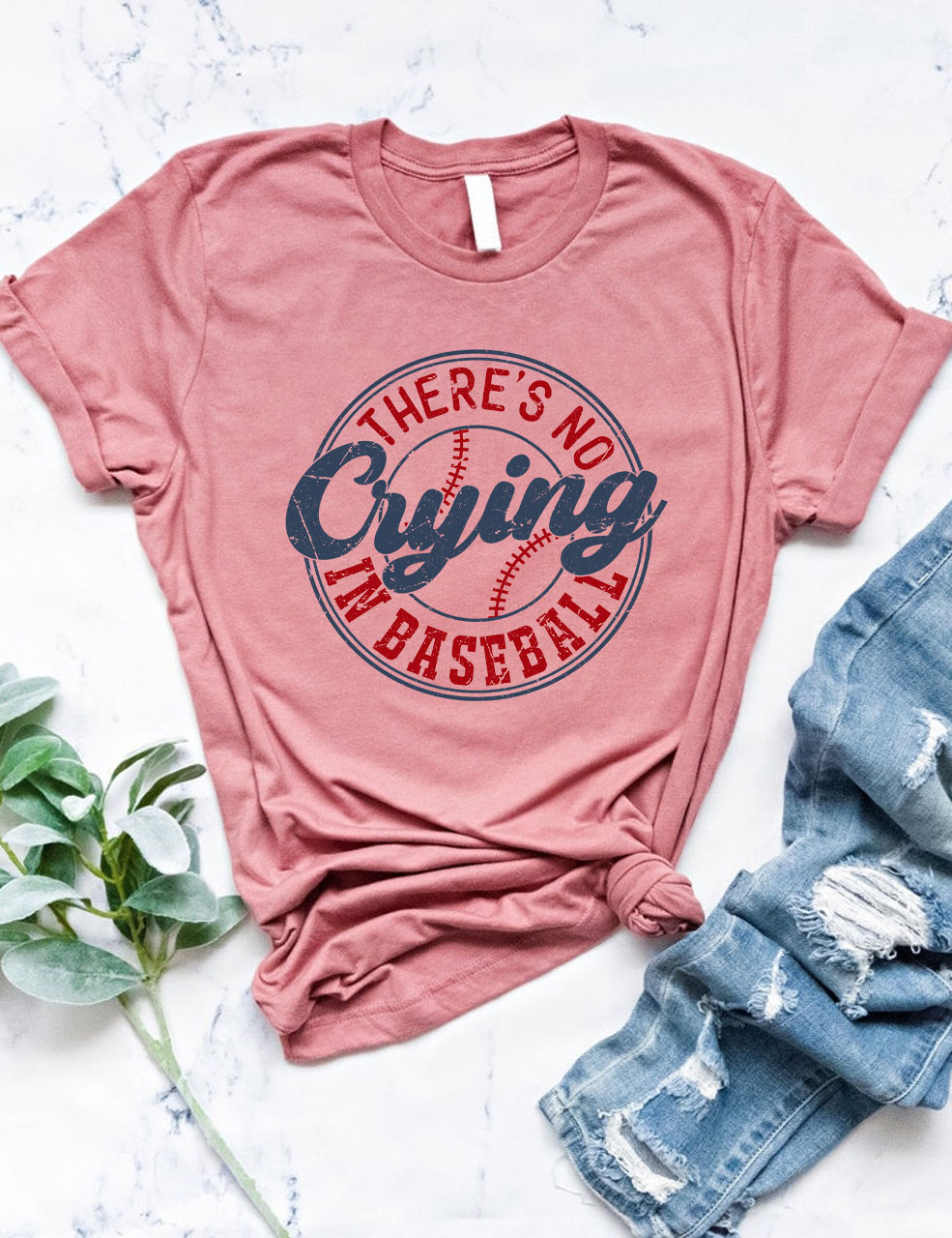 There??s No Crying In Baseball T-shirt